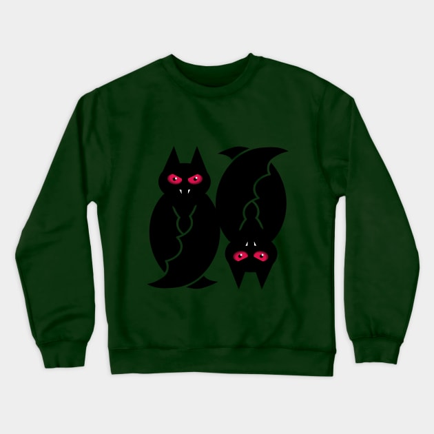 Cute Vampires Crewneck Sweatshirt by Brash Ideas